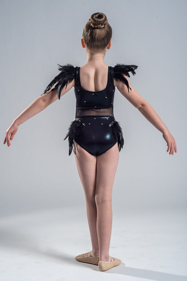 black bird dance costume