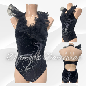 Adult Size 8 - Black & Silver Jazz or Contemporary Costume - In Stock