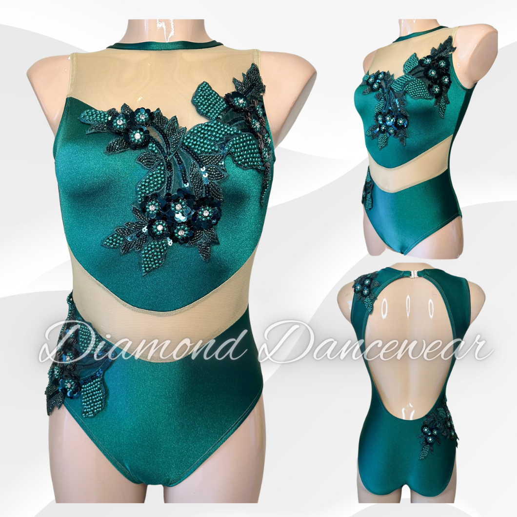 Adult Size 8 - Green Contemporary or Jazz Costume - In Stock