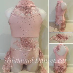 Girls size 6 - Pale Pink Lyrical Costume - In Stock
