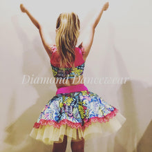Load image into Gallery viewer, Girls size 6 -  Crop Top and Tutu Skirt - In Stock